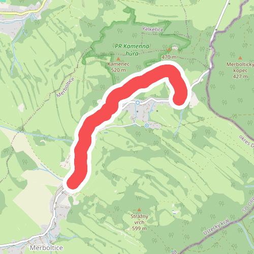 [Ž] Merboltice - Merboltice dolní bus