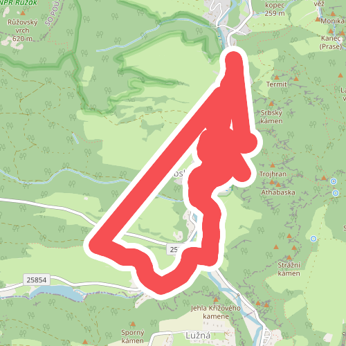 naučná stezka Srbská Kamenice