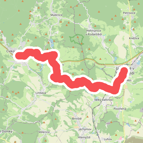 [Z] Cvikov - Jablonné v Podještědí