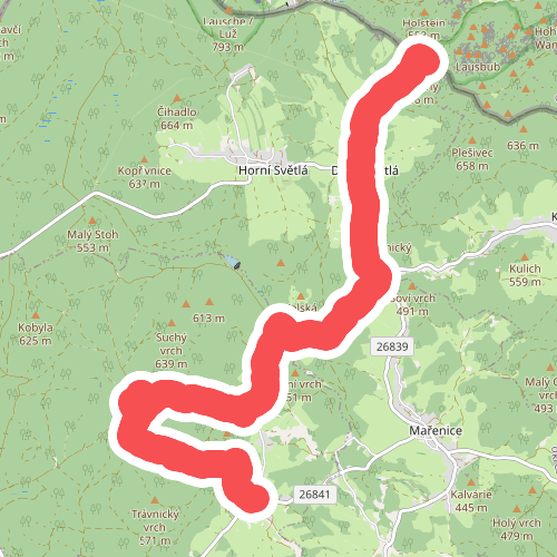 [Z] Trávník - Krkavčí kameny (CZ/D)