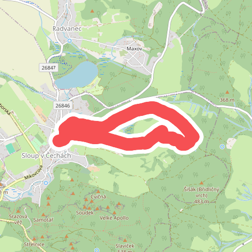 [Č] Sloupský okruh červený