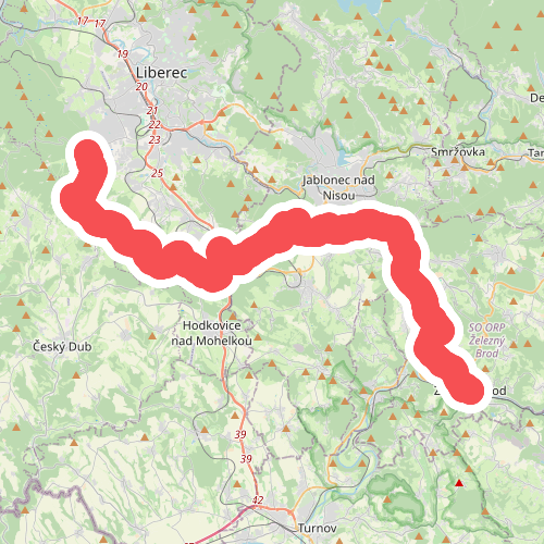 [M] Ještěd - Železný Brod
