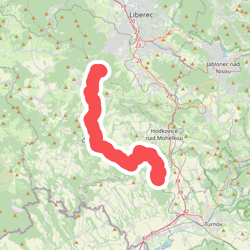 [Č] Radimovice - Pláně pod Ještědem