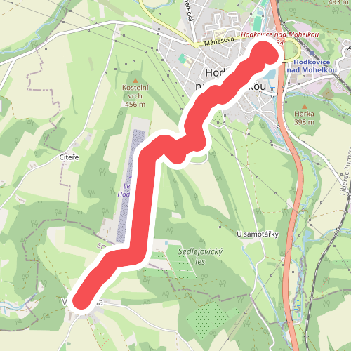 [Ž] Hodkovice nad Mohelkou - Vrchovina