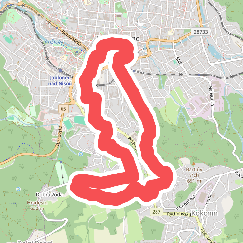 Vnitřní turistický okruh Jablonec nad Nisou