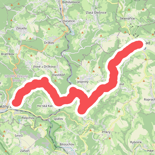 [M] Hrubá Horka - Vysoké nad Jizerou