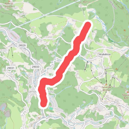 [M] Janov n. N. - Hrabětice (nad Jabloneckou chatou)