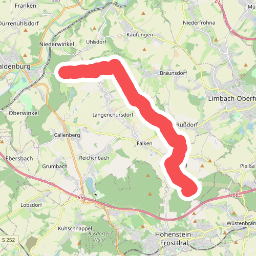 Ww Langenchursdorf - Langenberger Höhe