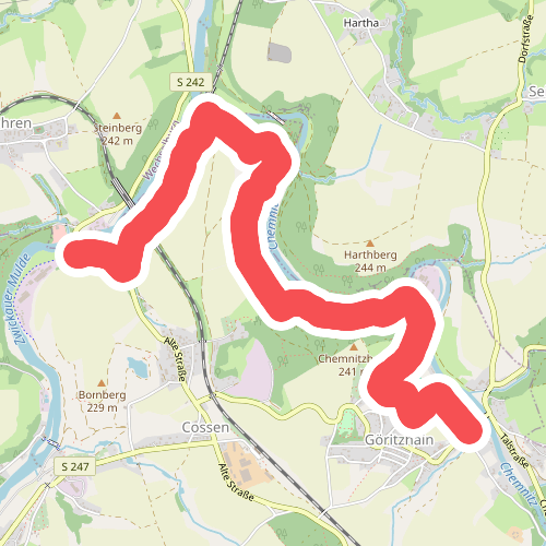 Chemnitztalweg Göritzhain – Göhren