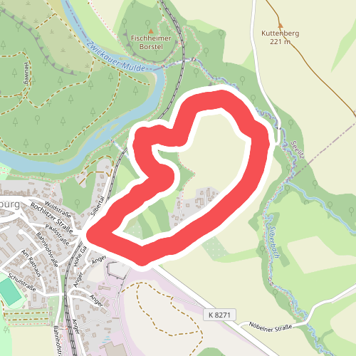 Mittlerer Rundweg Burgstall Wechselburg