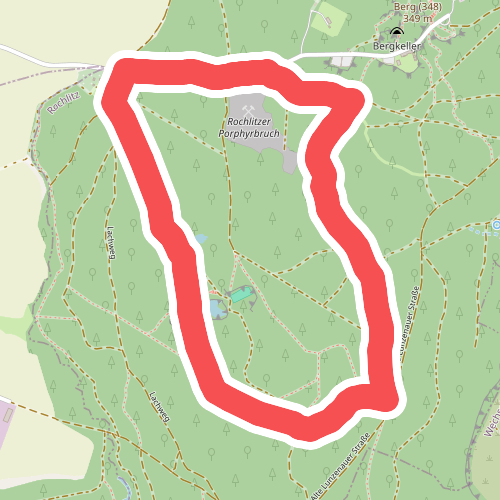 Mühlsteinweg Rochlitzer Berg