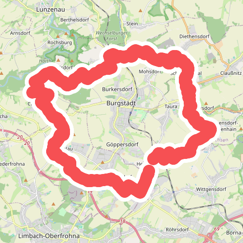 Rundweg um Burgstädt