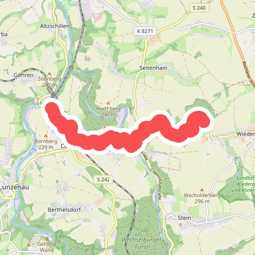 Wanderweg Lunzenau – Göritzhain