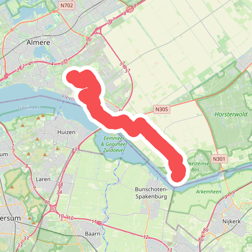 De Eemhof - De Kemphaan · Pionierspad etappe 10