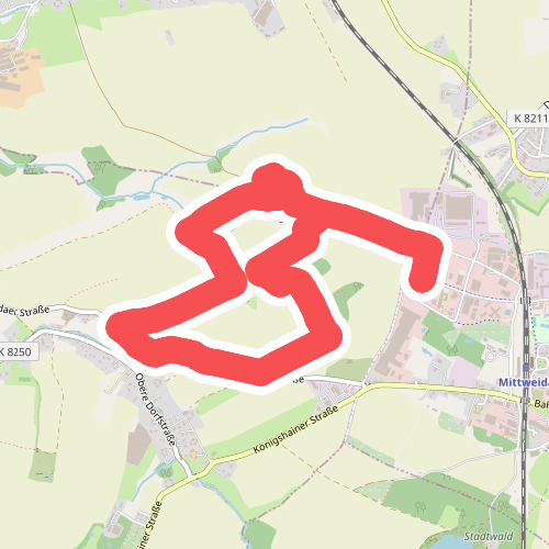 Rundwanderweg am Hahnebach