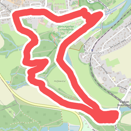 Rundweg Lichtenwalde - Braunsdorf