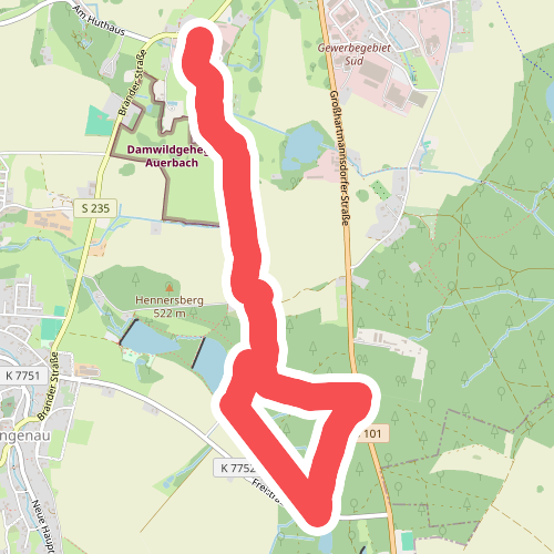 Wanderweg Freiwald...?