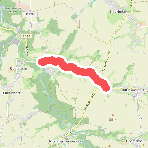 Wanderweg Kleinbahnstrecke