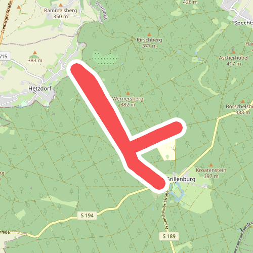 Lehrpfad Forst - Grillenburg