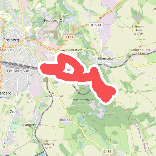 Teilrundweg "Muldenhütten - Alte Dynamit"