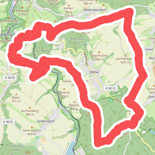 Rundwanderweg Rabenau