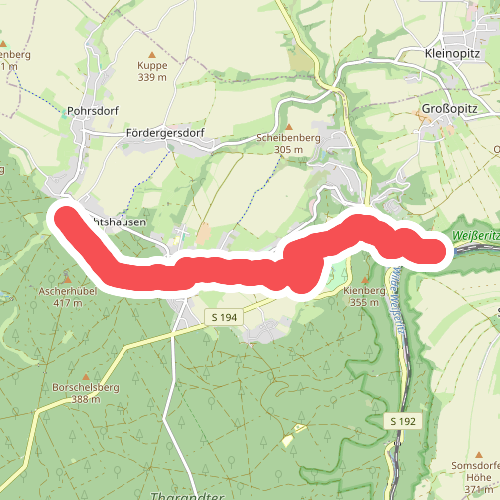 Sekundenweg Tharandt - Hartha