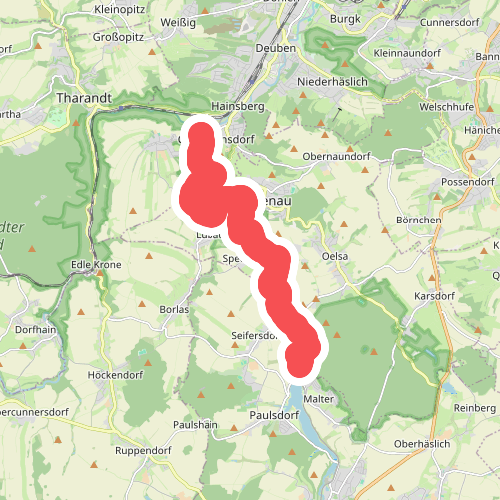 Wanderweg Rabenauer Grund