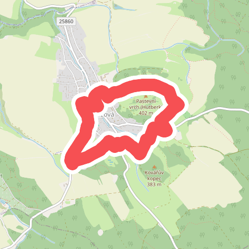 Pastevní-Petřínská-Ovocná stezka