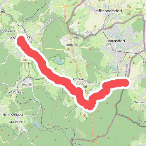 [Ž] Krásná Lípa (nám.) - Dolní Podluží (CZ/D)