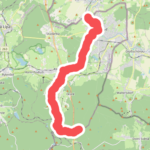 [Z] Stožecký hřbet - Varnsdorf