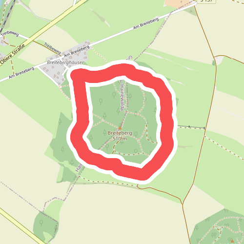 Breiteberg Ringweg (gelber Punkt)