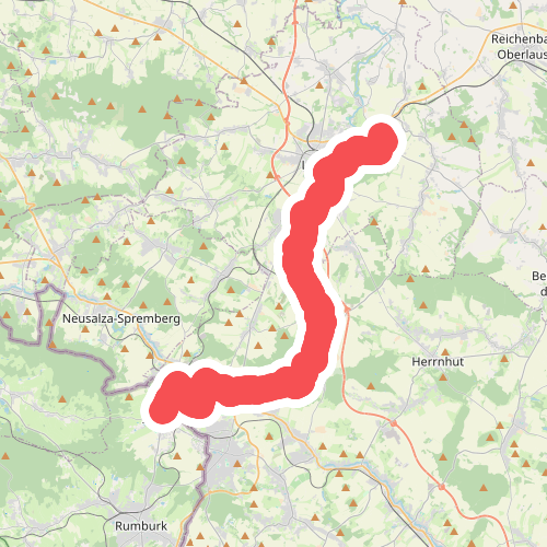 Ebersbach - Wendisch-Paulsdorf (gelber Strich)