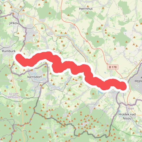 Zittau - Seifhennersdorf (gelber Strich)