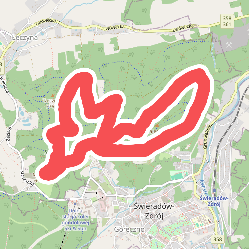 Runtrack niebieski 7 km