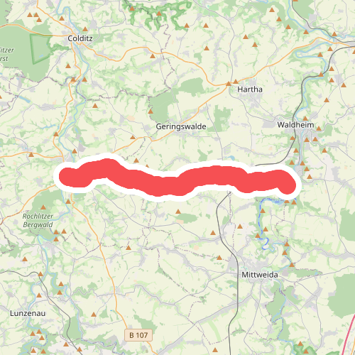 Wanderweg Kriebstein – Rochlitz