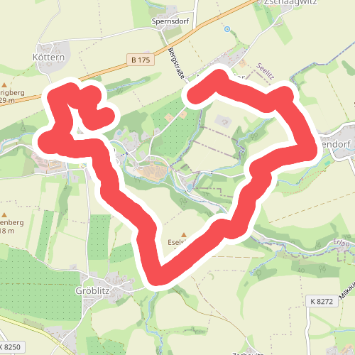 Rundweg Porschel - Eselsberg Döhlen