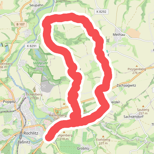 Rundweg Rochlitz – Zettlitz – Rochlitz