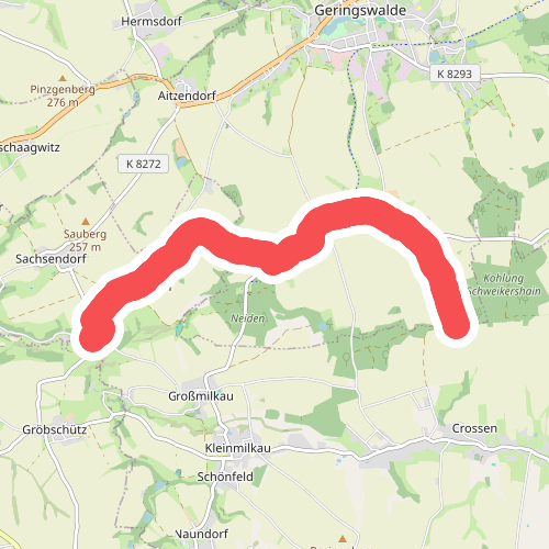 Wanderweg Arras – Obstmühle