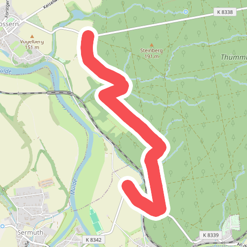 Ww Am Rande des Thümmlitzwaldes