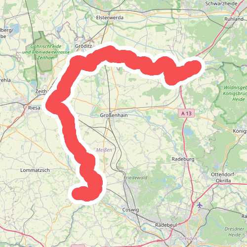 Gebietswanderweg Roter Strich