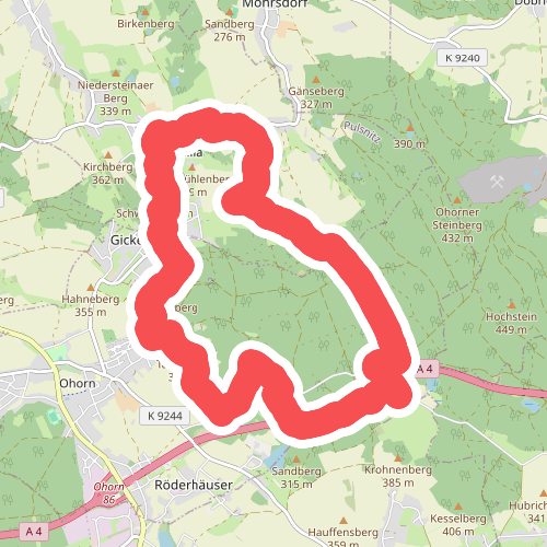 Rundweg Steina-Luchsenburg