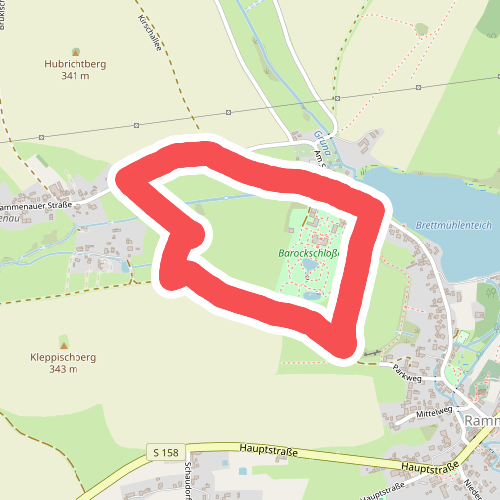 Rund um Schloss Rammenau