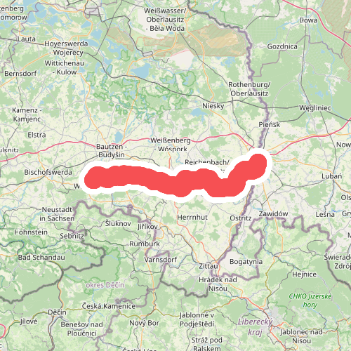 Fernwanderweg Görlitz – Greiz (Teil: Görlitz – Großer Picho)