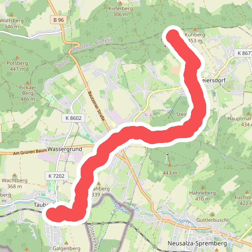 Taubenheim - Bieleboh (gelber Strich)