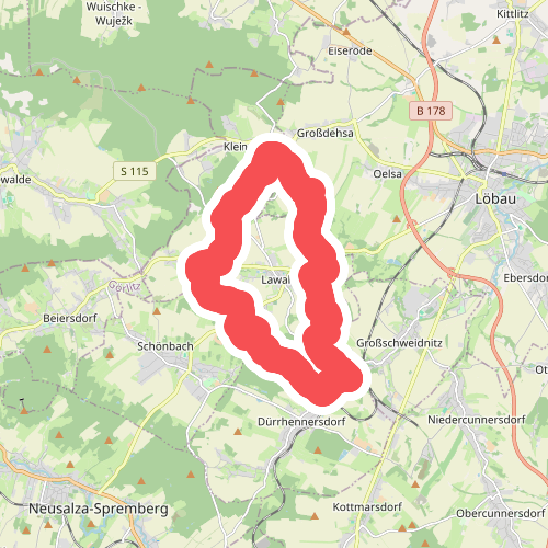 Rundwanderweg Lauba/Lawalde