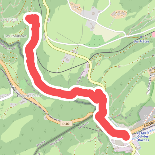 Col des Roches - fixme