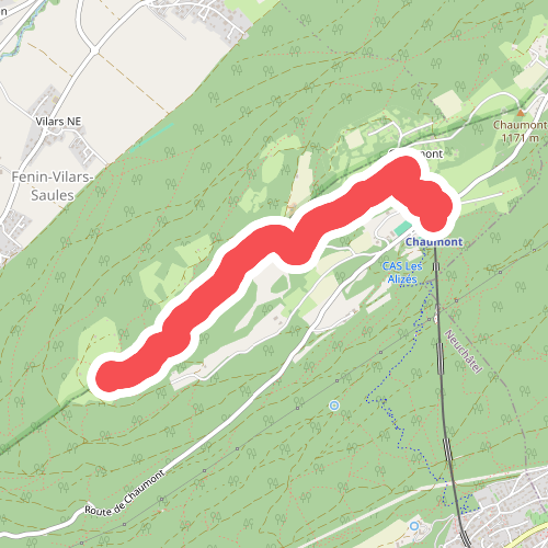 Chaumont Funiculaire - Pré Louiset par le haut