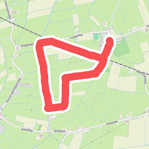Oude Gouwroute (rood) 