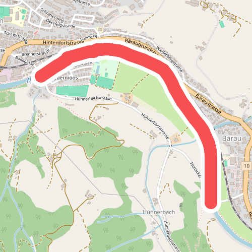 Flüeacherbrücke - Moosbrücke