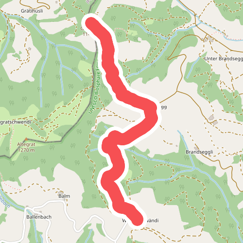 Grätliegg - Wittenschwändi
